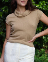 Load image into Gallery viewer, Tan Cashmere Top