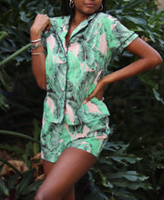 Load image into Gallery viewer, Tropical Loungewear Set