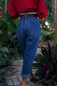Vintage High Waisted Denim Jeans