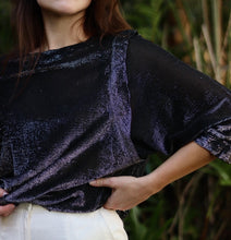 Load image into Gallery viewer, Vintage Disco Dolman Blouse