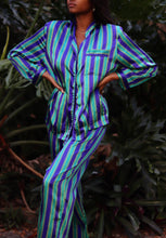 Load image into Gallery viewer, Emerald / Purple Loungewear Set