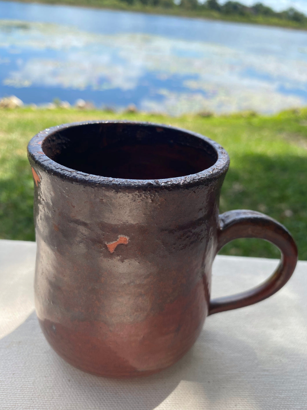 Wabi-Sabi Walnut Mug