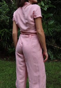 Pink Linen Set