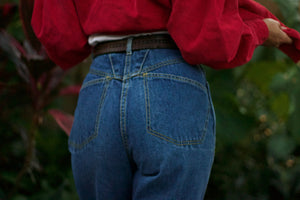 Vintage High Waisted Denim Jeans
