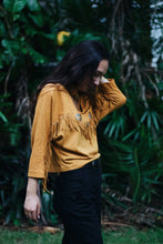 Load image into Gallery viewer, Wild West Mustard Blouse