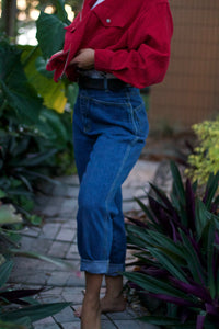 Vintage High Waisted Denim Jeans