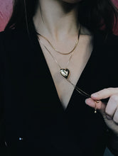 Load image into Gallery viewer, Vintage Gold Heart Bolo