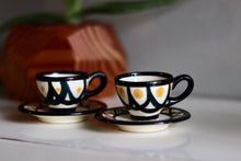 Load image into Gallery viewer, Hand Painted French Espresso Set