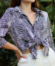 Load image into Gallery viewer, Vintage Patterned Blouse
