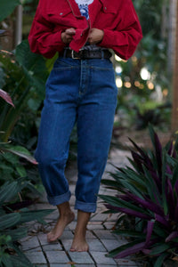 Vintage High Waisted Denim Jeans