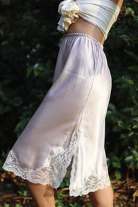 Vintage Christian Dior Satin Skirt